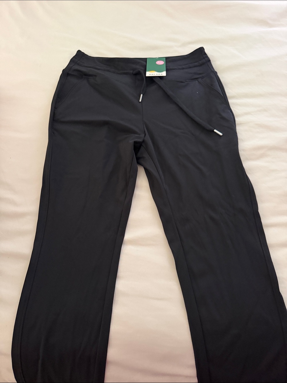 HALARA Black Track Pants Joggers